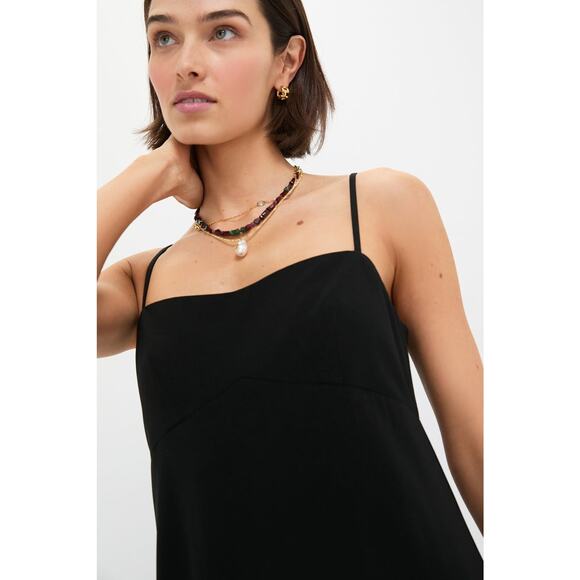 POMANDER PLACE Black Maribe Dress Size S NWT Retail $148 Tuckernuck - Picture 4 of 8